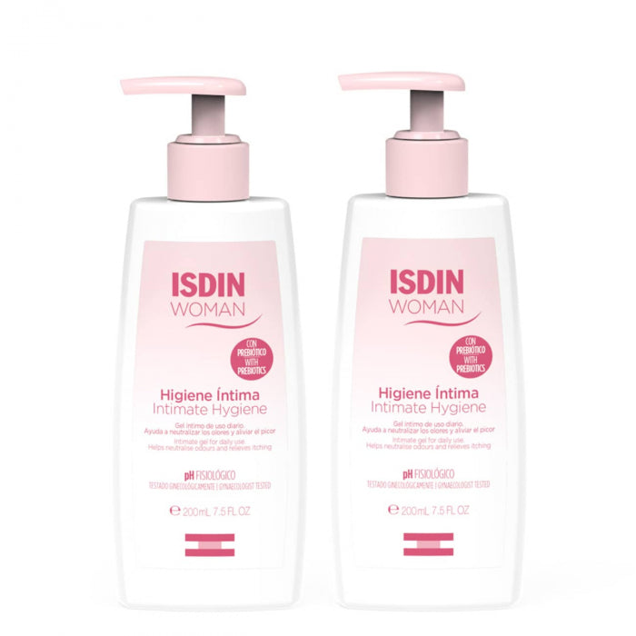Isdin Woman Duo Pack Gel Higiene Intima 2x200ml