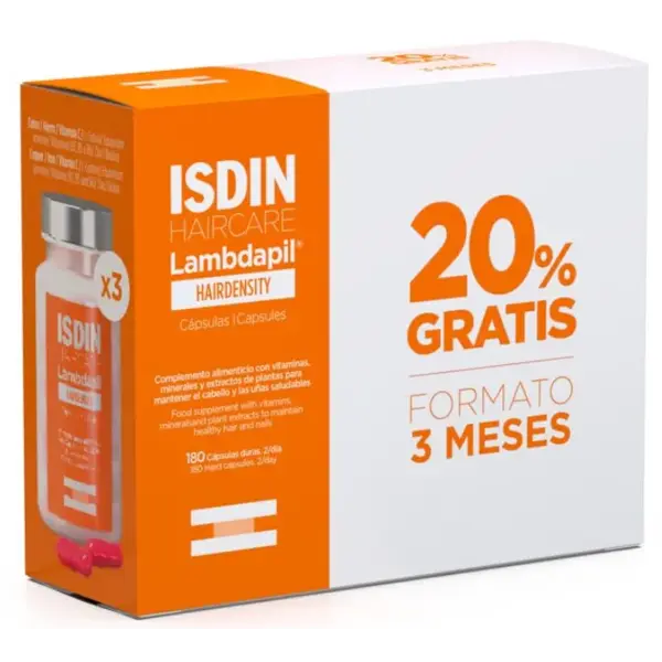 Lambdapil Hair Density (oral - 180 Cápsulas)